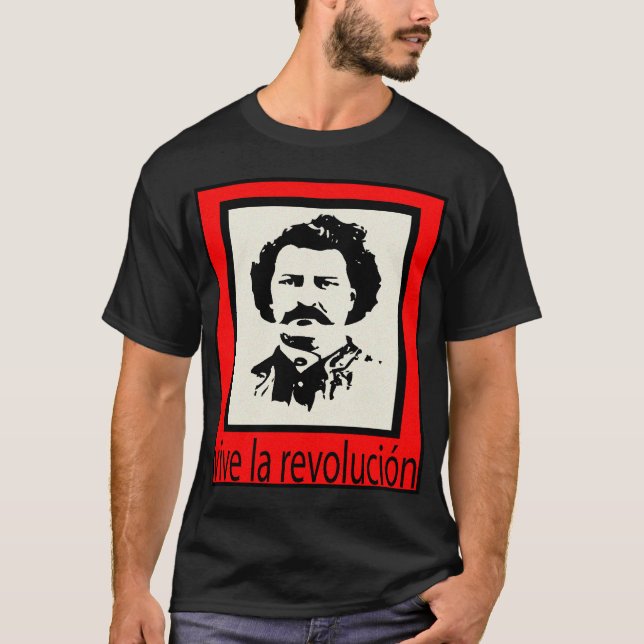 Camiseta A revolução de Louis Riel, de homens (Frente)