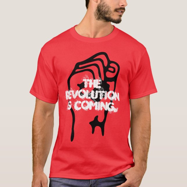 Camiseta 'A revolução é Coming (Frente)