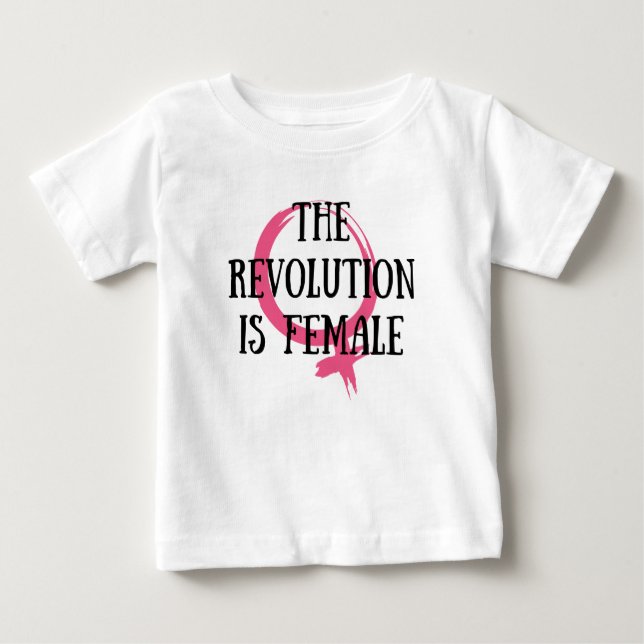 Camiseta A Revolução é Mulher (Frente)