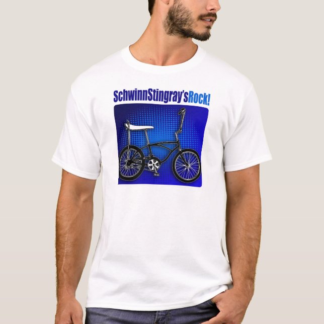 Camiseta A rocha da arraia-lixa de Schwinn! (Frente)