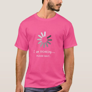 Camiseta A roda de carga é muito lenta! Eu acho que, por fa