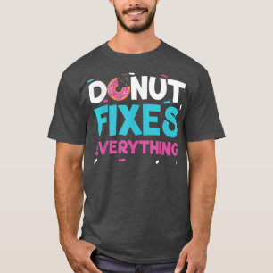 Camiseta A rosquinha Corrige Tudo O Que É Pista De Noz Faze