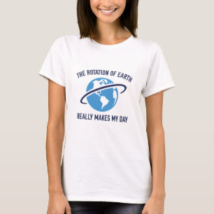 Camiseta A Rotação Da Terra