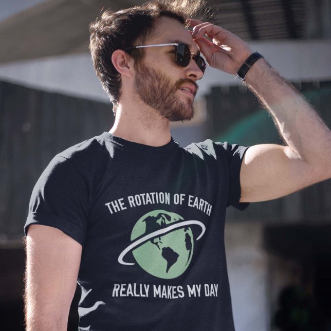 Camiseta A Rotação Da Terra (Criador carregado)
