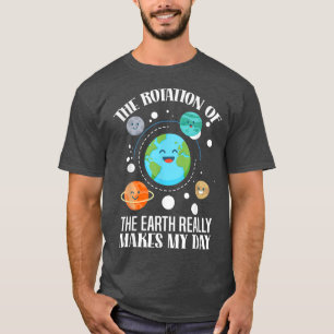 Camiseta A Rotação Da Terra Realmente Faz A Minha Ciência D