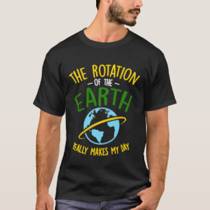 Camiseta A Rotação Da Terra Realmente Faz A Minha Ciência D