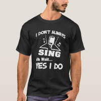 A roupa do karaoke - presente do cantor - canta o