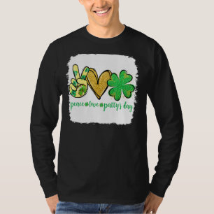 Camiseta A Rua Do Dia Da Paz, Patrick S Day Bleached