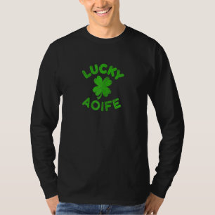 Camiseta A Rua Irlandesa Da Família Patrick S Day Lucky Aoi