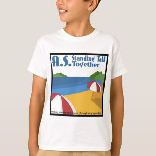 Camiseta A.S. Alto ereto junto