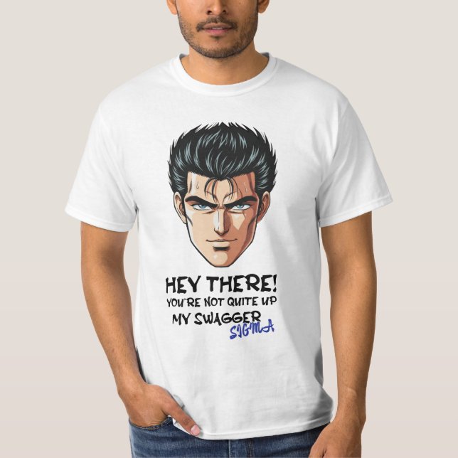 Camiseta A Saga de Swagger do Gigachad (Frente)