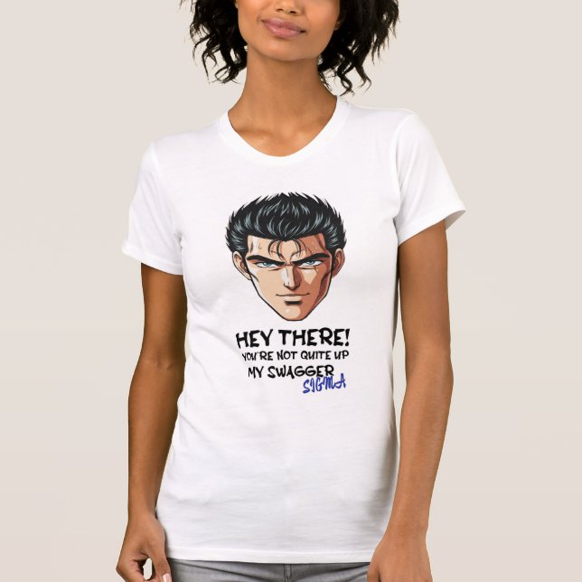 Camiseta A Saga do Charme do Gigachad (Frente)