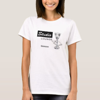 Camiseta A sala de estar do estúdio de Kalamazoo