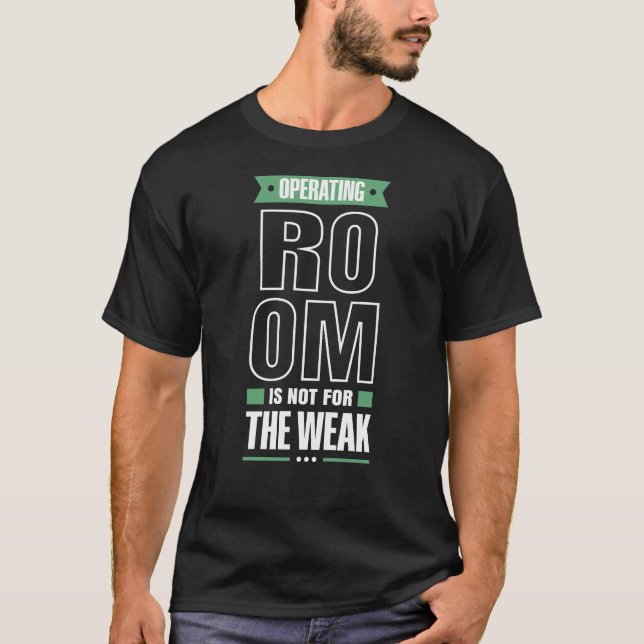 Camiseta A Sala Operacional Não É Para A Tecnologia Cirúrgi (Frente)
