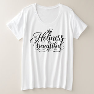 Camiseta A santidade é linda 