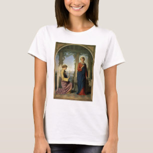 Camiseta A saudação angélico, ou o aviso, 1860