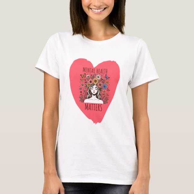 Camiseta A Saúde Mental é Importante (Frente)