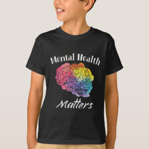 Camiseta A Saúde Mental Termina O Stigma Mental Health Awar
