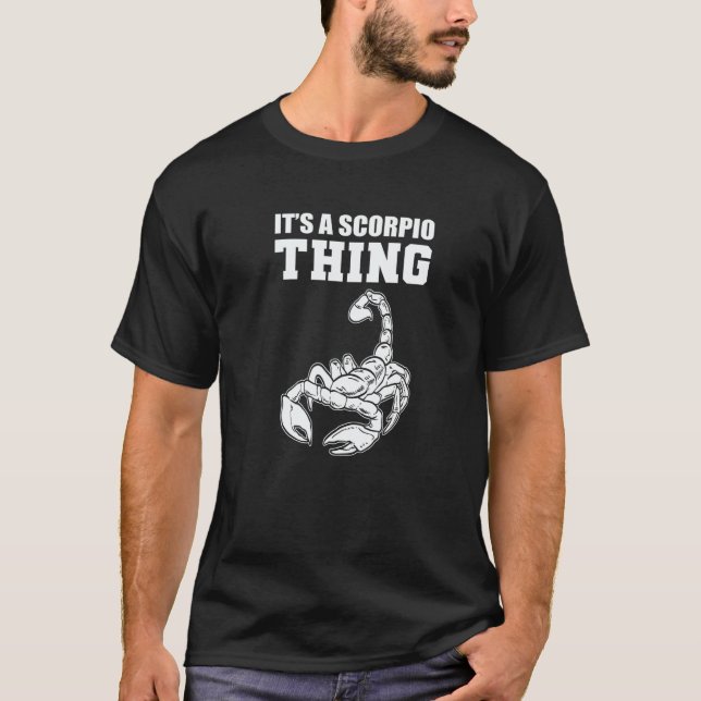 Camiseta A Scorpio Thing  Person (Frente)