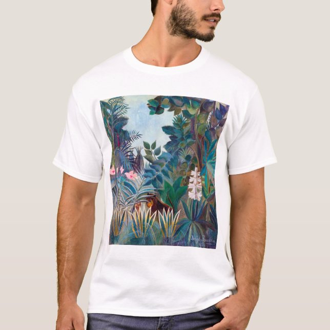Camiseta A Selva Equatorial, Rousseau (Frente)