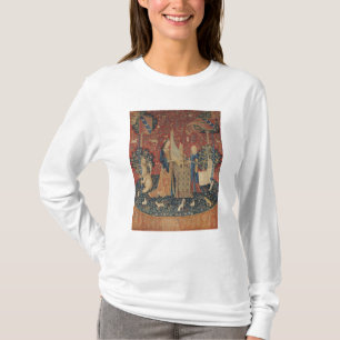 Camiseta A senhora e o unicórnio: 'Hearing