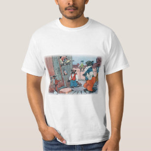 Camiseta A senhorita Prado pôr sua cabeça fora da janela