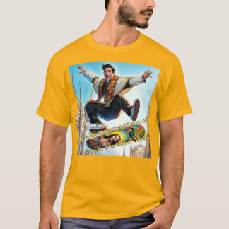 Camiseta A Separação da Igreja e do Skate