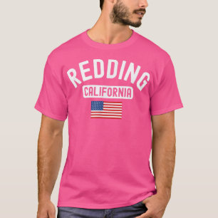 Camiseta A ser retido na Califórnia EUA Flag Vintage Cali B