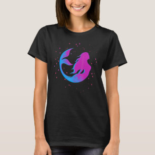 Camiseta A Sereia Mãe As Mães Amam As Sereias Mãe