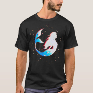 Camiseta A Sereia Mãe As Mães Amam As Sereias Mãe