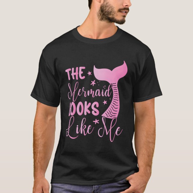 Camiseta A Sereia Parece Comigo (Frente)