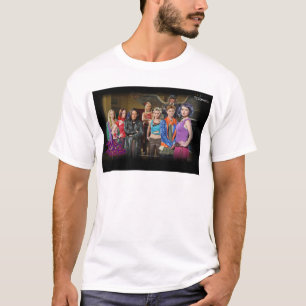 Camiseta A série do tribo 5 grupos disparou na parte 1