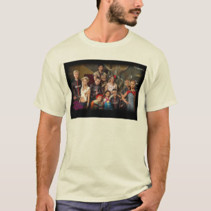Camiseta A série do tribo 5 grupos disparou na parte 2