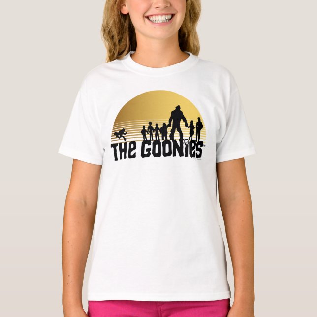 Camiseta A Silhueta Sunset das Goonies (Frente)