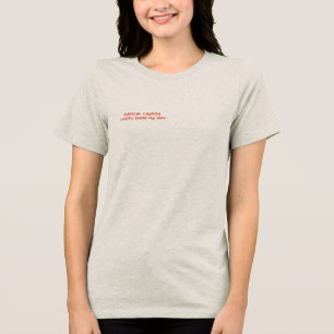 Camiseta a sinceridade radical parece boa em você