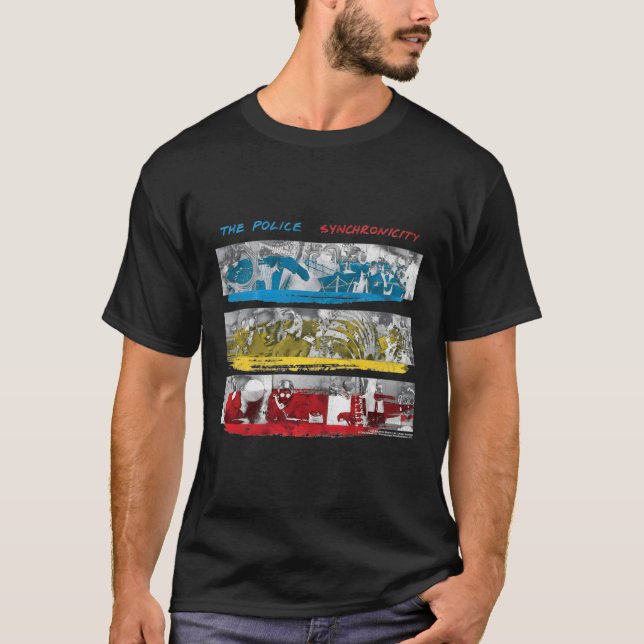 Camiseta A Sincronicidade Policial (Frente)
