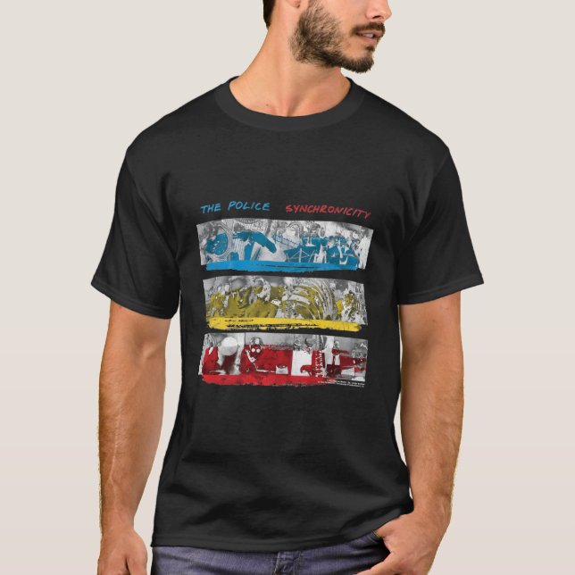 Camiseta A Sincronicidade Policial (Frente)