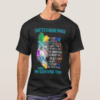 Camiseta A Síndrome de Tourette Conheço Todas As Coisas E S