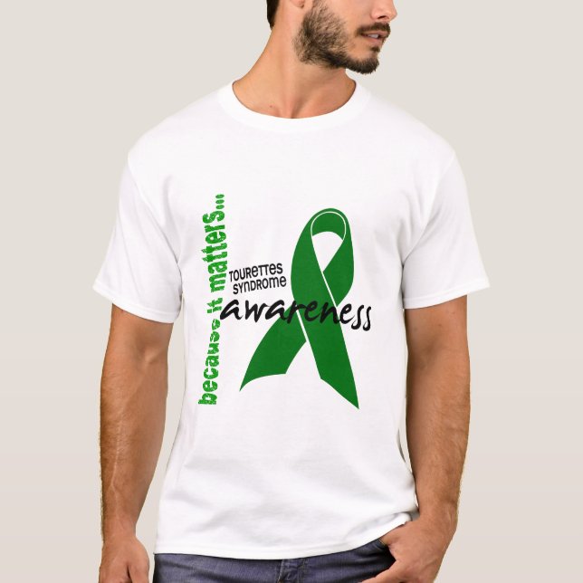 Camiseta A síndrome de Tourette da consciência 1 (Frente)