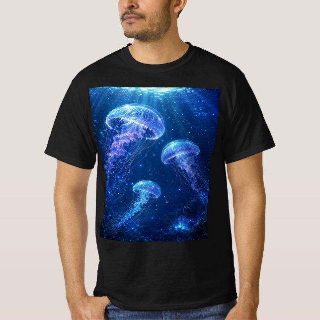 Camiseta A Sinfonia das Águas-Vivas (Frente)
