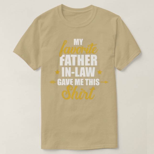 Camiseta A sogra favorita deu-me isto para a daughtinla (Frente do Design)