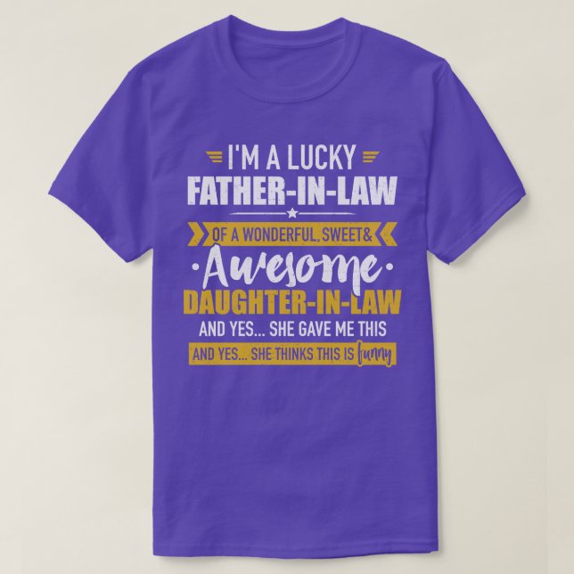 Camiseta A sogra sortuda de uma péssima lei (Frente do Design)