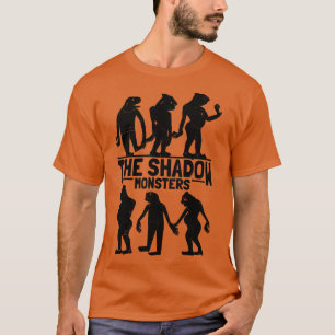 Camiseta A Sombra Puppete Os Monstros Espirituosos