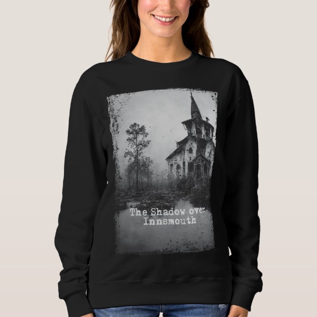 Camiseta A sombra sobre a nave afável Cthulhu Mythos (Frente)