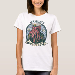 Camiseta A sombra sobre o nsmouth Lovecraft Cthulhu Sailor