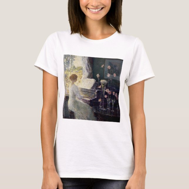 Camiseta A Sonata de Frederick Childe Hassam (Frente)