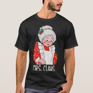 Camiseta A Sra. e o Sr. Papai Noel Casais de Natal