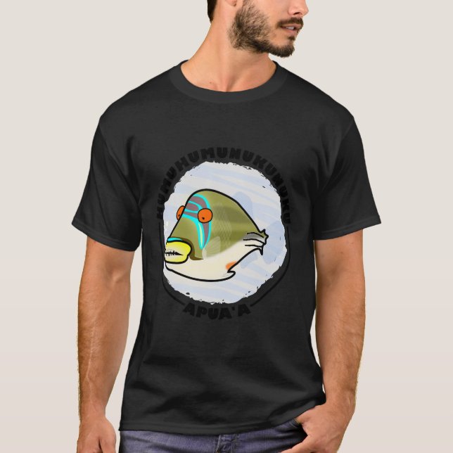 Camiseta A State Fish Of Hawaii (Frente)