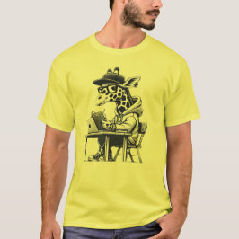 Camiseta A studious giraffe2
