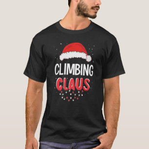Camiseta A Subir O Pai Natal A Corresponder À Figurança De